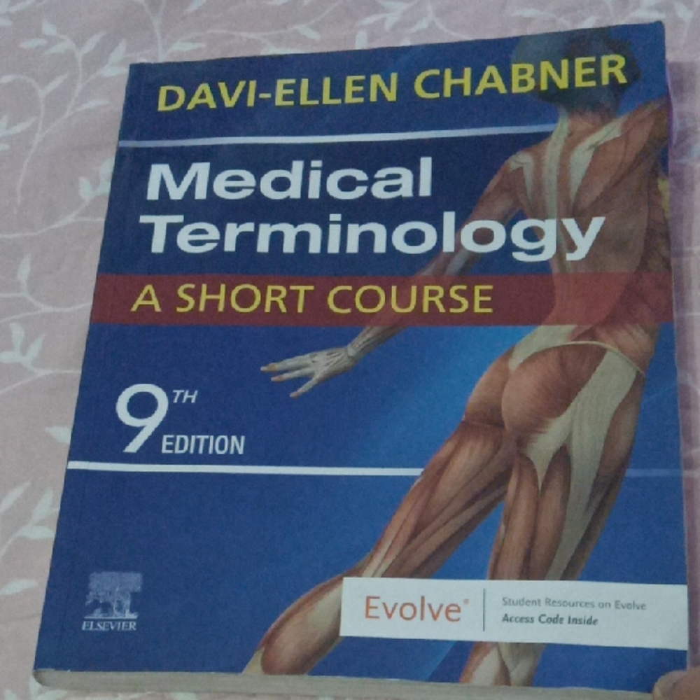 Medical Terminology Book By Davi-Ellen Chabner